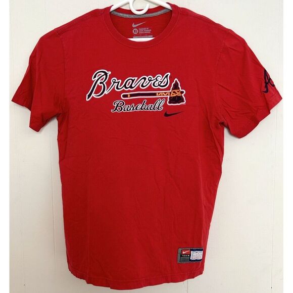 Nike Other - Atlanta Braves Nike Authentic Collection Crew Neck T-Shirt Men's MLB   X-Large